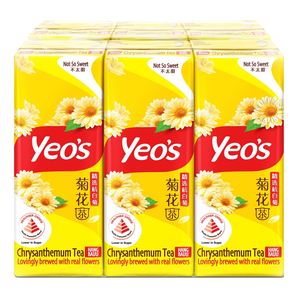 Yeos 菊花茶饮料6连装 250ml 