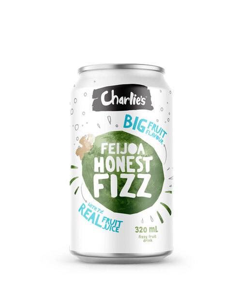 Charlies Honest Fizz Soft Drink Feijoa 320ml