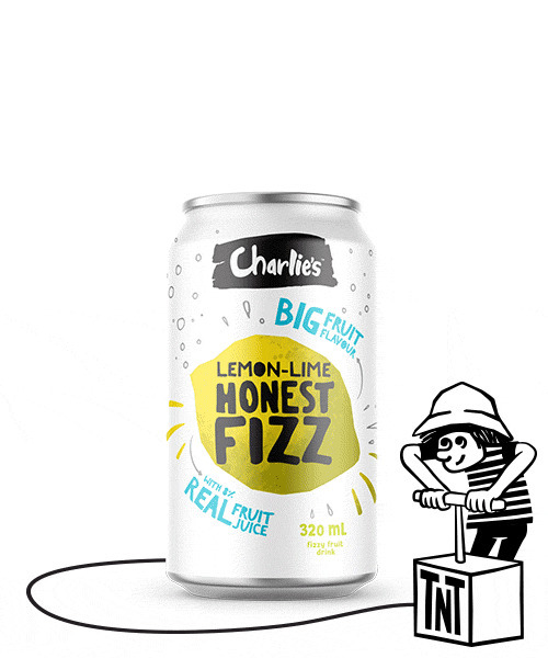 Charlies Honest Fizz Lemon Lime Can 320ml