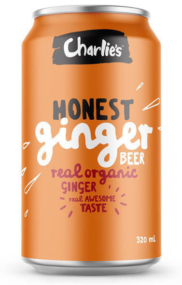 Charlies Honest Fizz Ginger Beer Can 320 ml