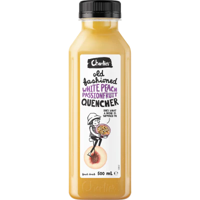 Charlies Quencher Passionfruit Juice 500ml