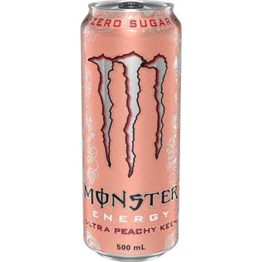 Monster Ultra Energy Drink Peachy Keen - Zero Sugar 500ml