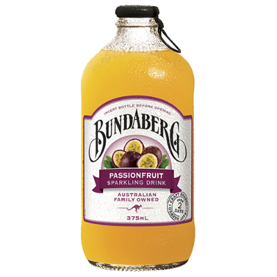 Bundaberg Sparkling Drink Passionfruit 375ml