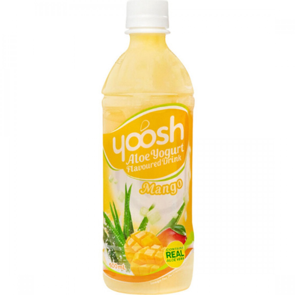 Yoosh 芒果味乳酸芦荟饮料 500ml 