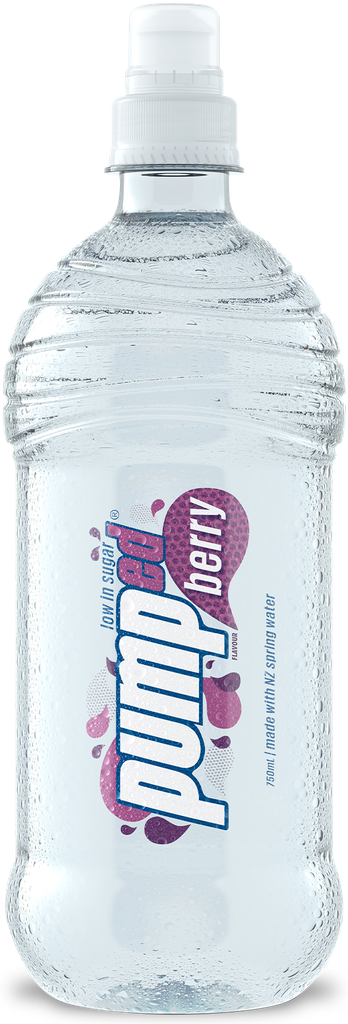 Pumped Berry Spring Water Low ib Sugar 750ml