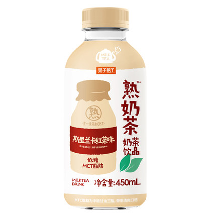 果子熟了-熟奶茶斯里兰卡红茶味 450ml 