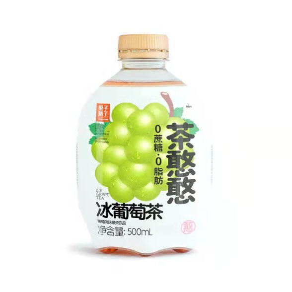 果子熟了茶憨憨冰葡萄茶 500ml 