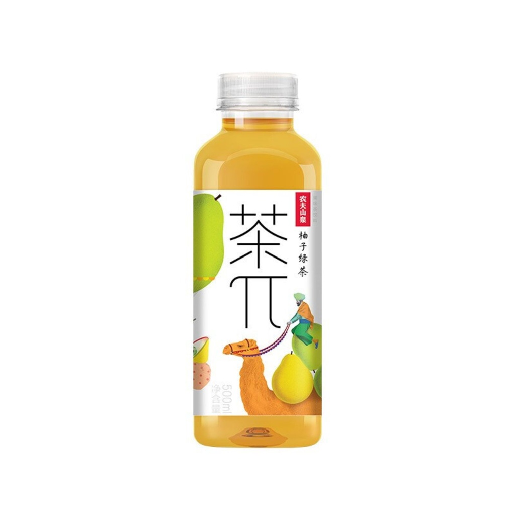 农夫山泉茶兀柚子绿茶 500ml 