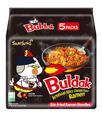 Samyang Buldak Hot Chicken Ramen 5pk- Stir-Fried Instant Noodles