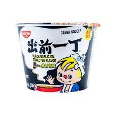 Nissin Bowl Black Garlic & Tonkotsu Noodle 106g