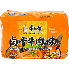 KANG SHI FU Noodle Soyed Beef Flavor 5pk