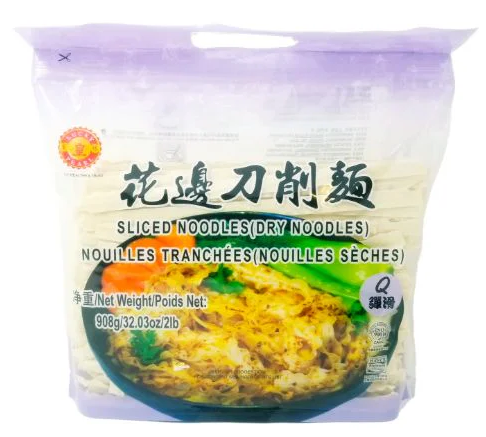 Lucky Pearl Sliced Noodle 908g