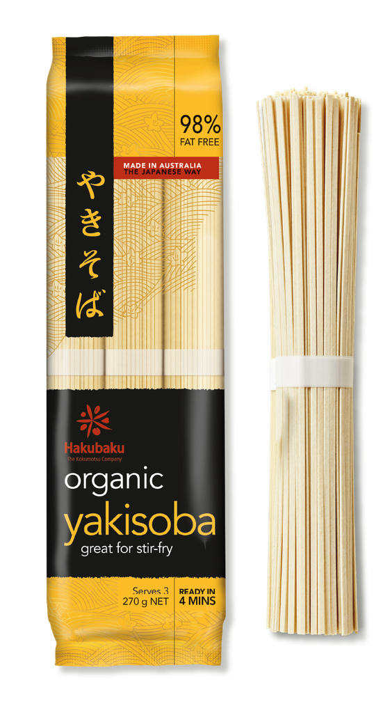 Hakubaku - Organic Yakisoba Noodles 270g