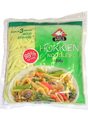 Chefs World Hokkien Noodle 200g