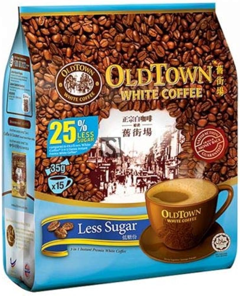 Oldtown 3 in 1 30% Less Sugar White Coffee 525 g