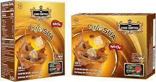 King Coffee Cafe Sua Box 10X24g