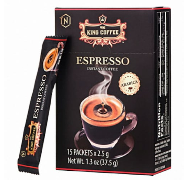 King Coffee Espresso 15X2.5g