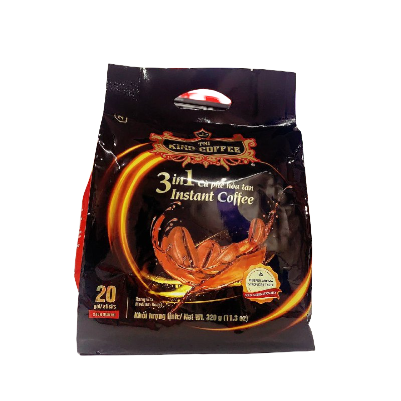 King Coffee 3 IN 1 INSTANT COFFEE Bag 16g*20 