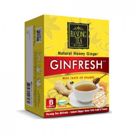 Ranong Tea Ginfresh Natural Honey Ginger 144g