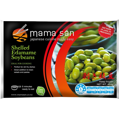 MAMASANG Frozen Edamame Soy Bean in Pod 454g