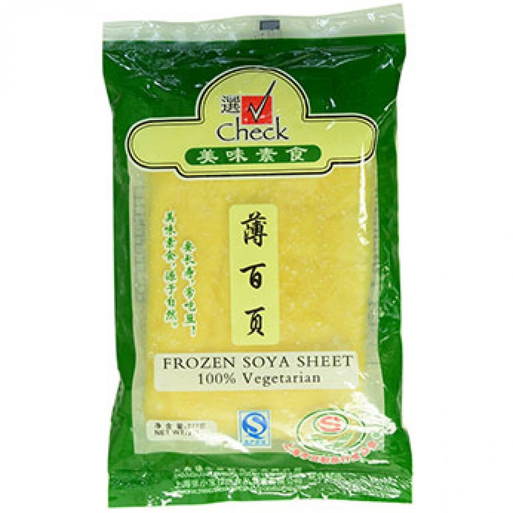 Check Frozen Soya Sheet Thin 227g