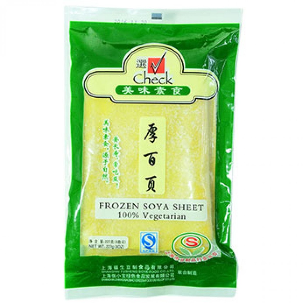 Check Frozen Soya Sheet Thick 227g