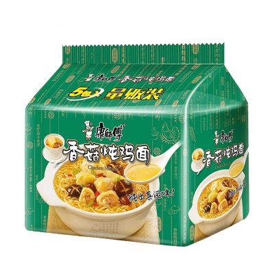 康师傅 香菇炖鸡味 方便面- 100g X 5 Packs