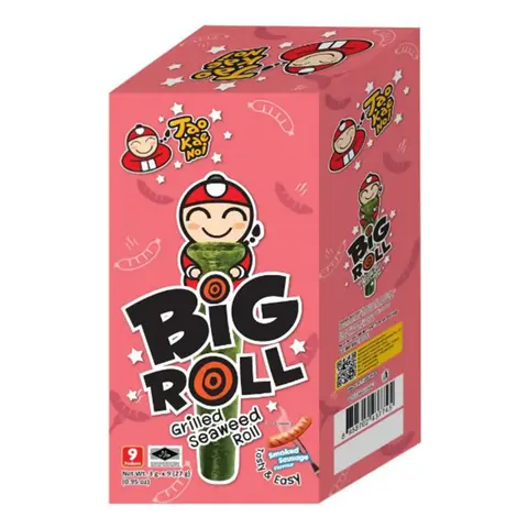 Taokaenoi Big Roll Cheese Flavor 3g*9pk