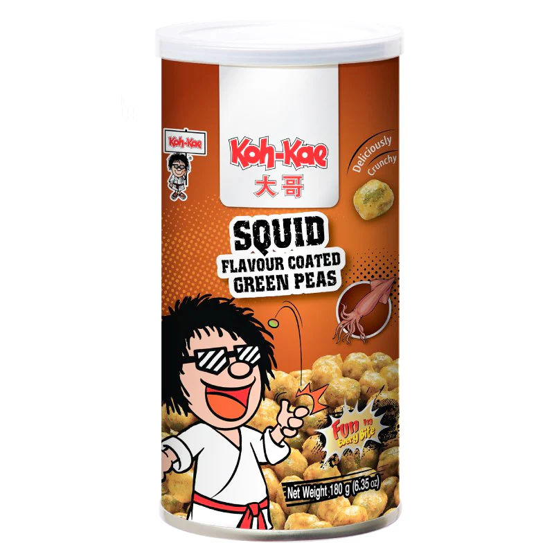 koh kae squid flav green peas 180g