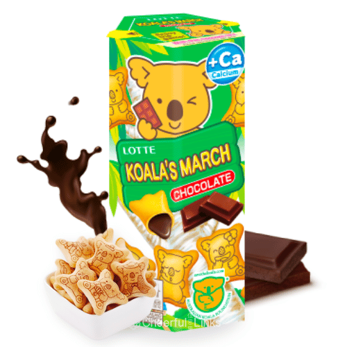 Lotte Koala's March Biscuit with Chocolate Flavoured Filling 37g