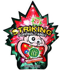 poping candy watermelon flavor 0.53g