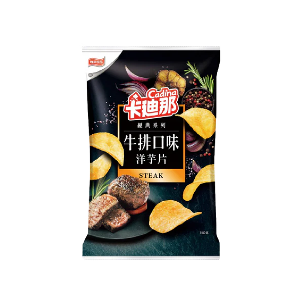 Cadina Steak Flavor Potato Chip 70g