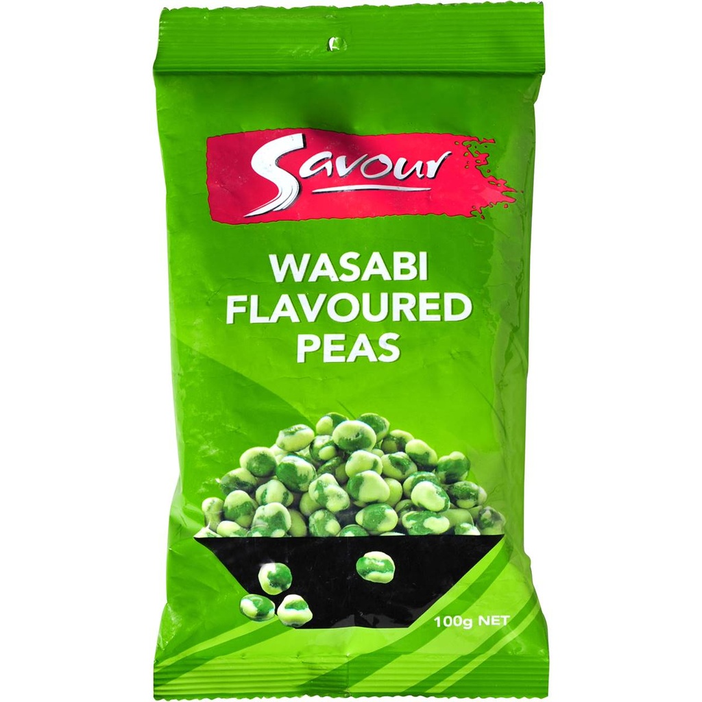 Savour Wasabi Flavoured Peas 100g 