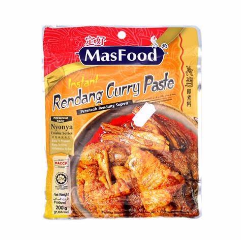 Masfood Instant Rendang Curry Paste 200g