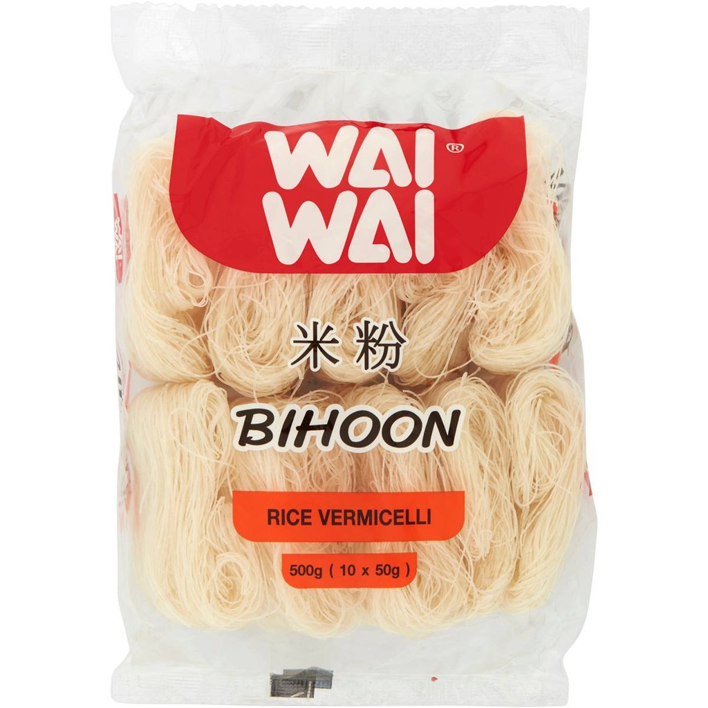 Wai Wai Bihoon Rice Vermicelli 10*50g 