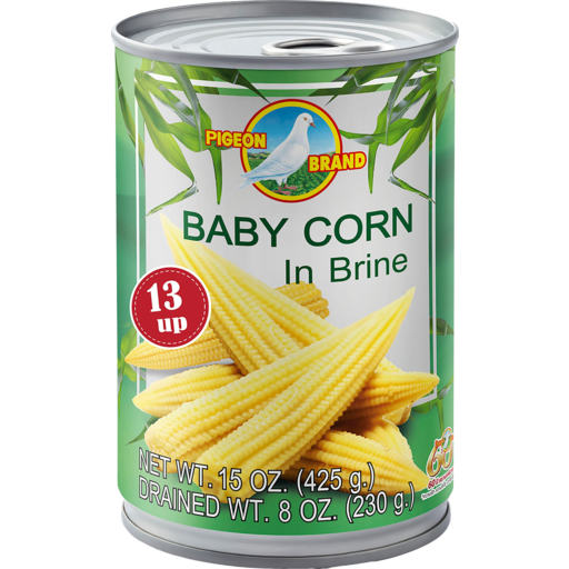 PB baby corn in brine 425g