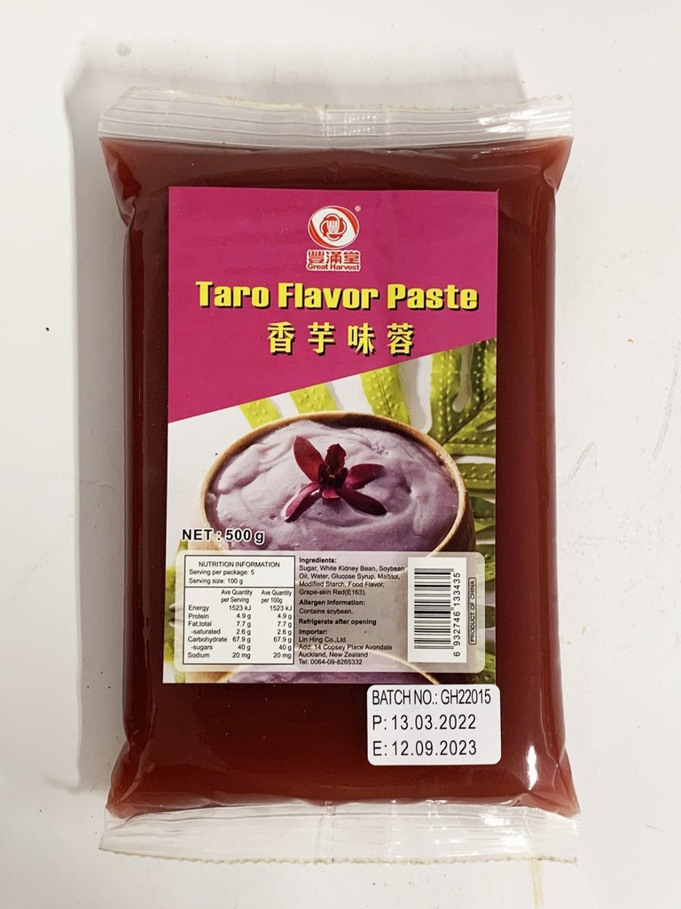 Great Harvest Taro Flavor Paste 500g