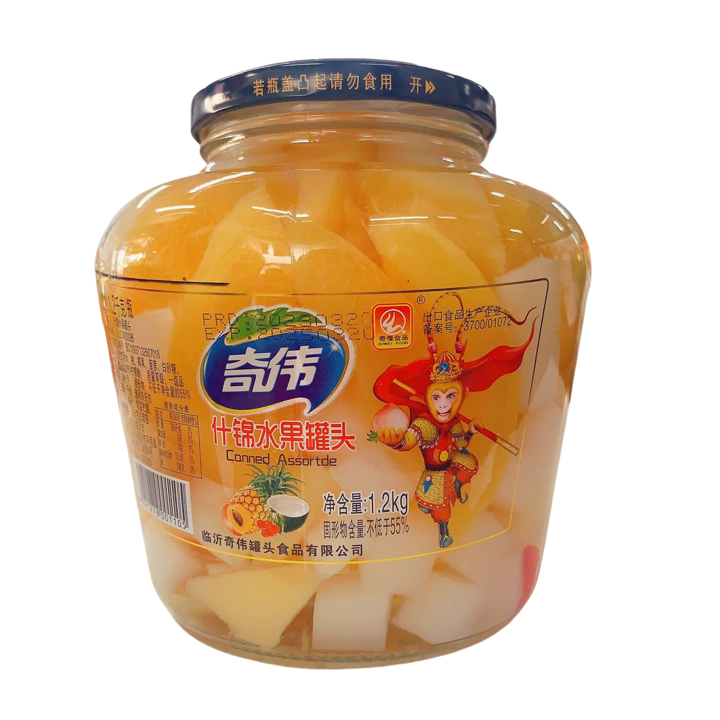 Qiwei Mixed Fruit Canned 1.2kg