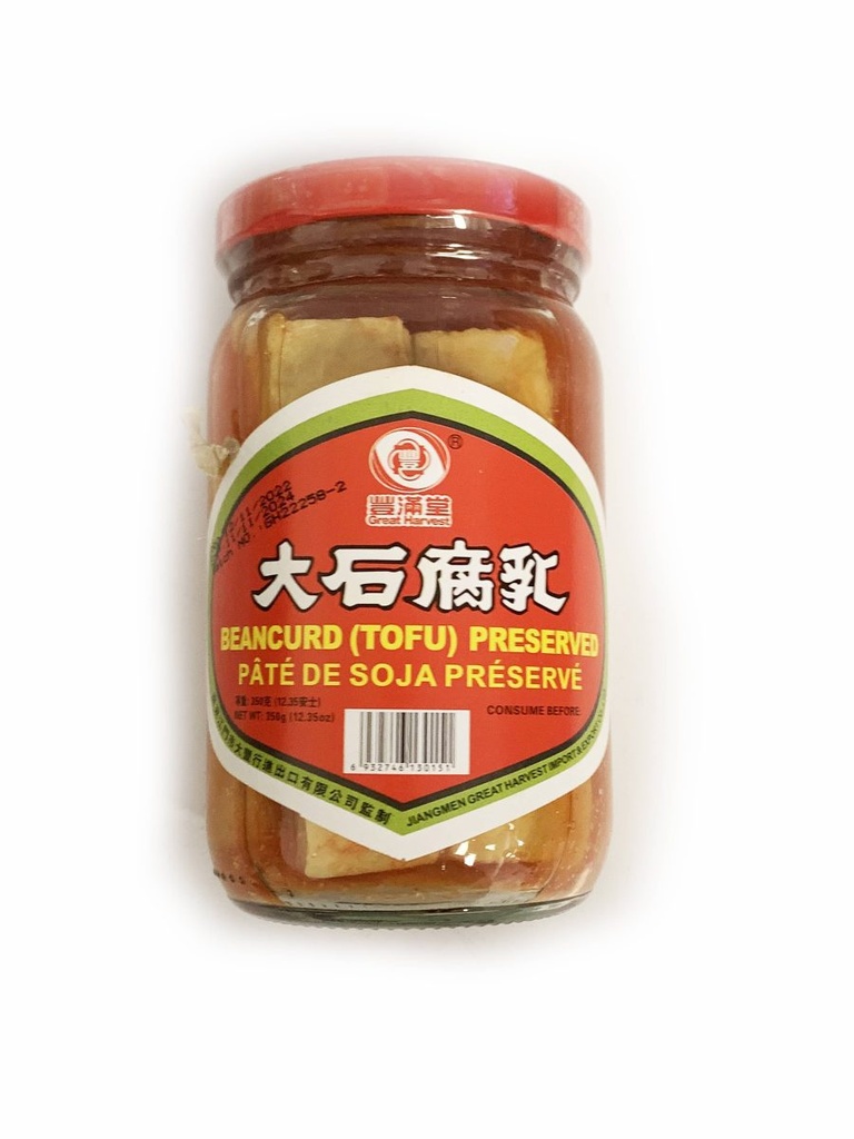 Fermented Bean Curd 350g