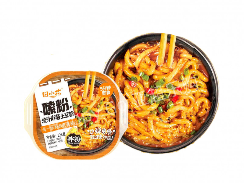 TianXiaoHua Brand Sesame Yummy Potato Noodle 228g