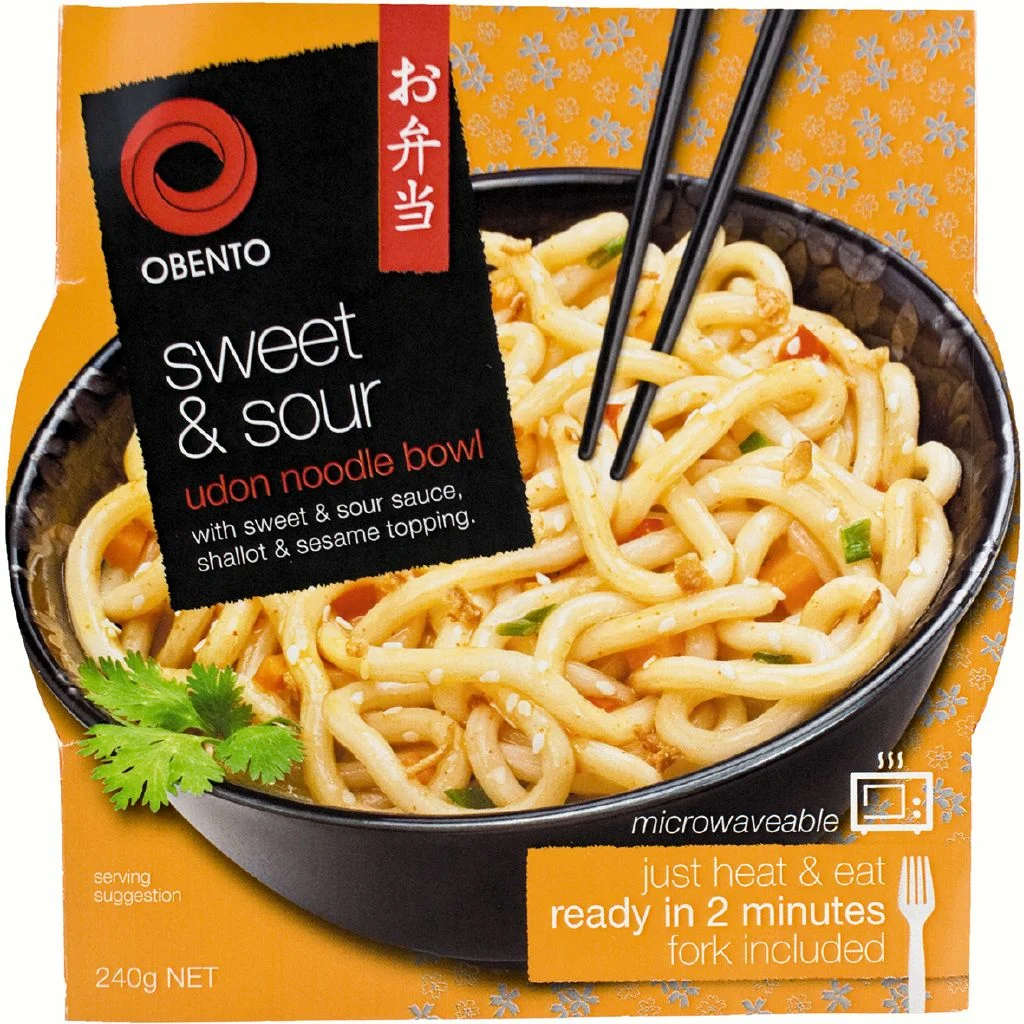 Obento Sweet & SOUR Udon Bowl Noodle 240g