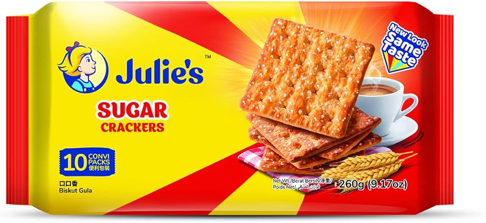 Julie's Sugar Crackers 260g