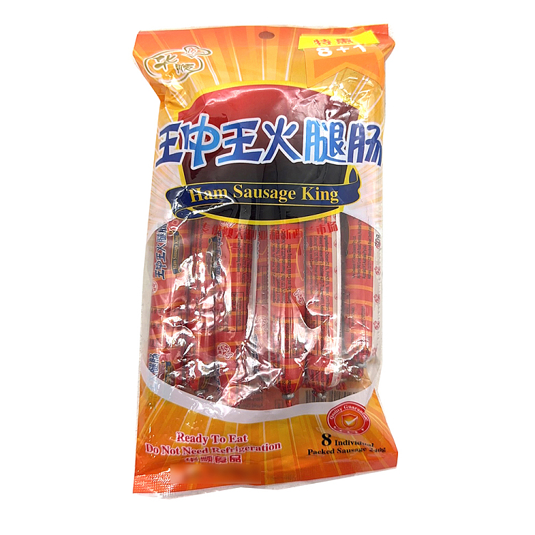 Hua Shun Ham Sausage King 240g