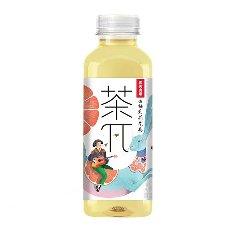 茶派西柚茉莉花 500ml