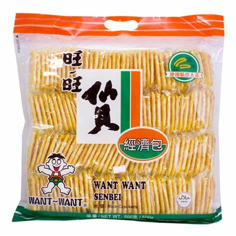 Want-Want Senbei Rice Cracker 500g