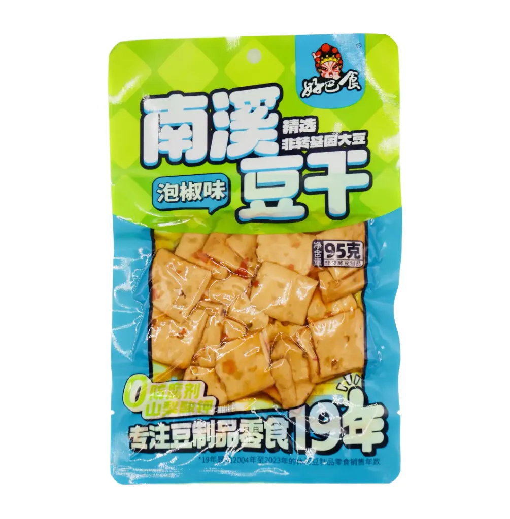 Haobashi Dried Beancurd Pickled Chili Pepper Flavor 95g