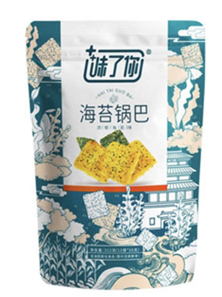 WLN Crusted Rice Seaweed 276g