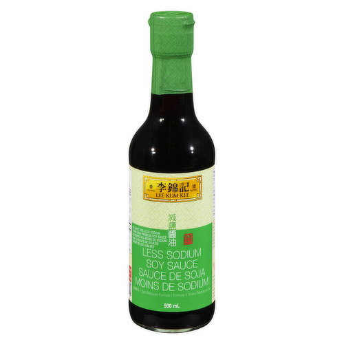 LJJ Lee Kum kee Salt Reduced Light Soy Sauce 500ml