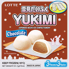 Lotte Yukimi Chocolate ice Mochi 191.7g