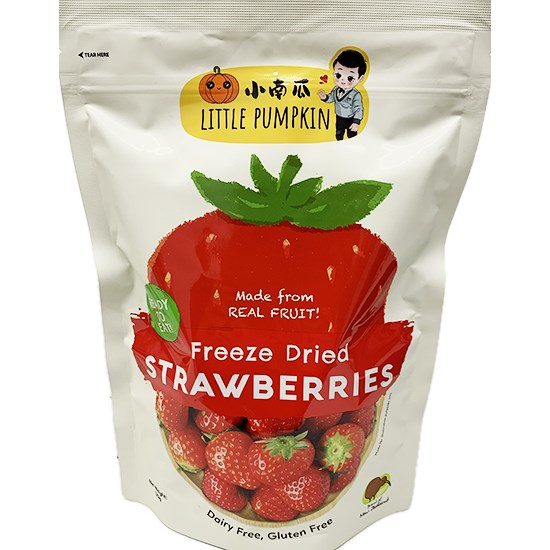 Little Pumpkin Freeze Dried Strawberries 120g